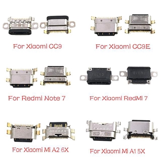 Set 2 Cổng Sạc Micro Usb Cho Xiaomi Mi A1 A2 8 9 Cc9E Max3 Mix 3 Redmi Note 7 Pro
