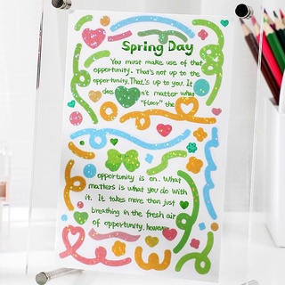 Sticker trang trí bullet journal/ decor toploader