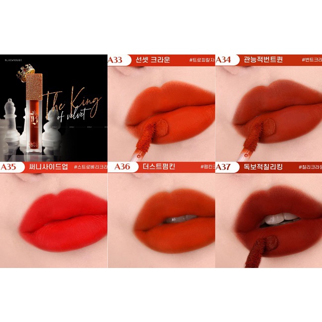 Black Rouge Air Fit Velvet Tint - Son Black Rouge CHÍNH HÃNG Hàn Quốc - Son Môi Kem Lì BlackRouge