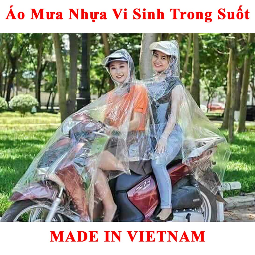 Áo Mưa Trong Suốt Hàng Việt Nam Loại 1