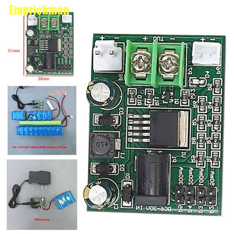 Bảng Mạch Sạc Pin 1.2~24v 2.4 3.6 12v Ni-Cd Ni-Mh Nicd | BigBuy360 - bigbuy360.vn