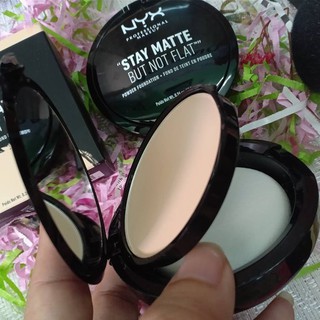 Phấn nền NYX Stay Matte But Not Flat Powder Foundation (7.5g)