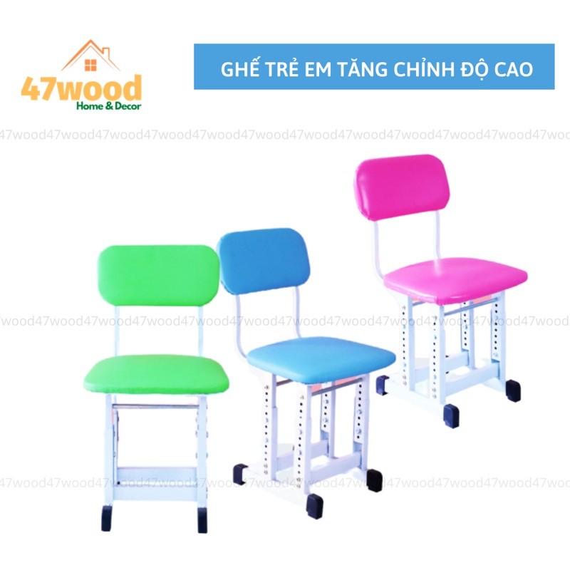 GHẾ HỌC SINH TĂNG CHỈNH ĐỘ CAO - GHẾ NGỒI CHO BÉ