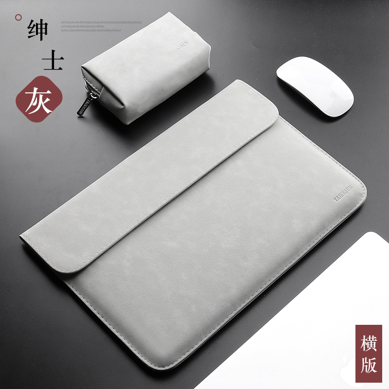 Túi Da Lộn Mềm Chống Thấm Nước 2 Trong 1 Cho Macbook Pro 13.3 14 15.6 16 inch Air 11 12 Matepadbook D14 D15 XPS