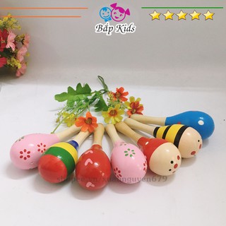 Xúc xắc bằng gỗ cho bé