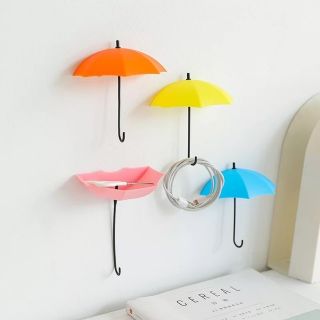 Sét 3 Móc dán tường 3d hình chiếc ô xinh