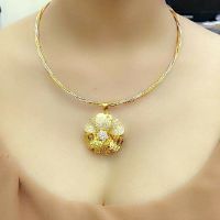 kiềng cổ nữ mềm đồng non mạ bền màu