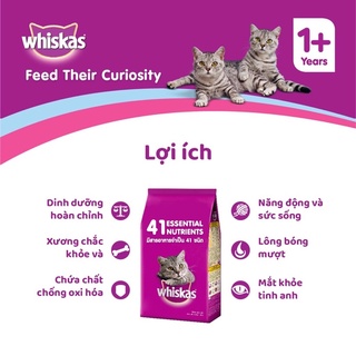 Thức ăn cho mèo hạt Whiskas 400gr
