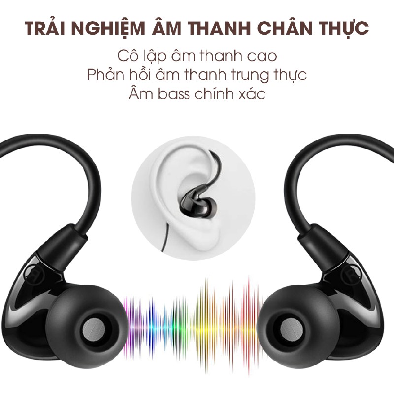 【Chính hãng】Tai nghe kiểm âm, tai nghe nhét tai cao cấp Takstar TS2260 bảo hành 6 tháng