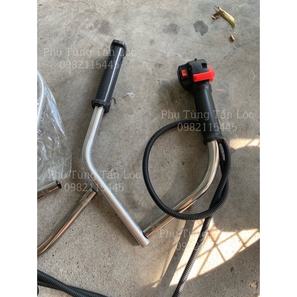 Tay ga máy cắt cỏ Gx35 , Tay ga phải, Tay lái trái máy cắt cỏ Gx35