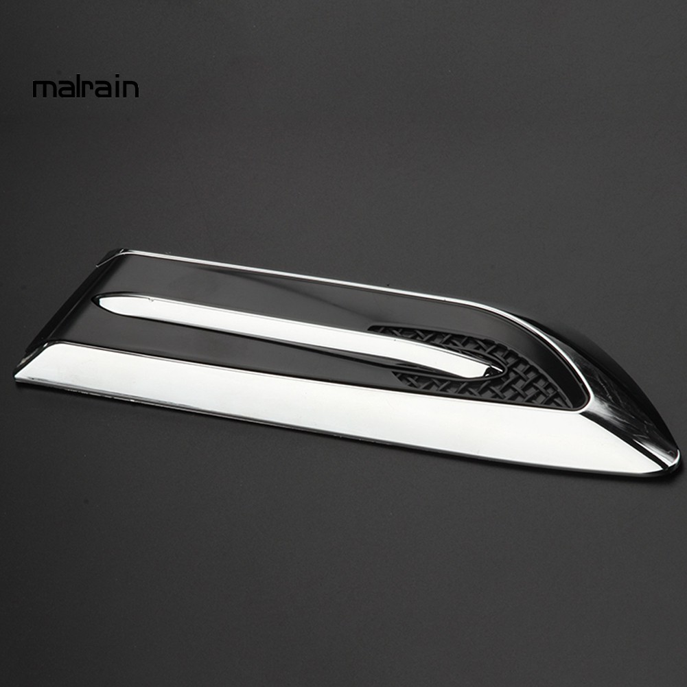 2 Miếng Dán Trang Trí Lỗ Thông Gió Xe Hơi Hình Cá Mập