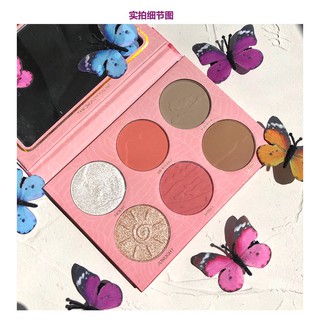 💕💕 Bảng Phấn Má Hồng 6 Màu Tùy Chọn Tạo Khối Ba Chiều Làm Sáng Da