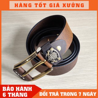 Thắt lưng da bò 💖FREESHIP💖 Dây nịt nam thời trang siêu xịn