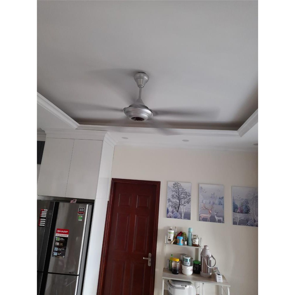 Quạt trần 5 cánh có điều khiển từ xa Điện Cơ 91 QT1500DK5-BQP, Bảo hành 12 tháng ( đổi trả trong 7 ngày)