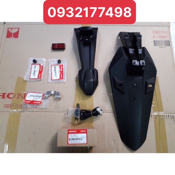 BỘ ĐUÔI SAU  WINNER V1 KÈM ĐEN SOI BIỂN SỐ ZIN CHÍNH HÃNG HONDA