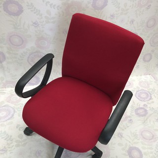 Computer chair covers solid color brief style elastic polyester fabric chair cover