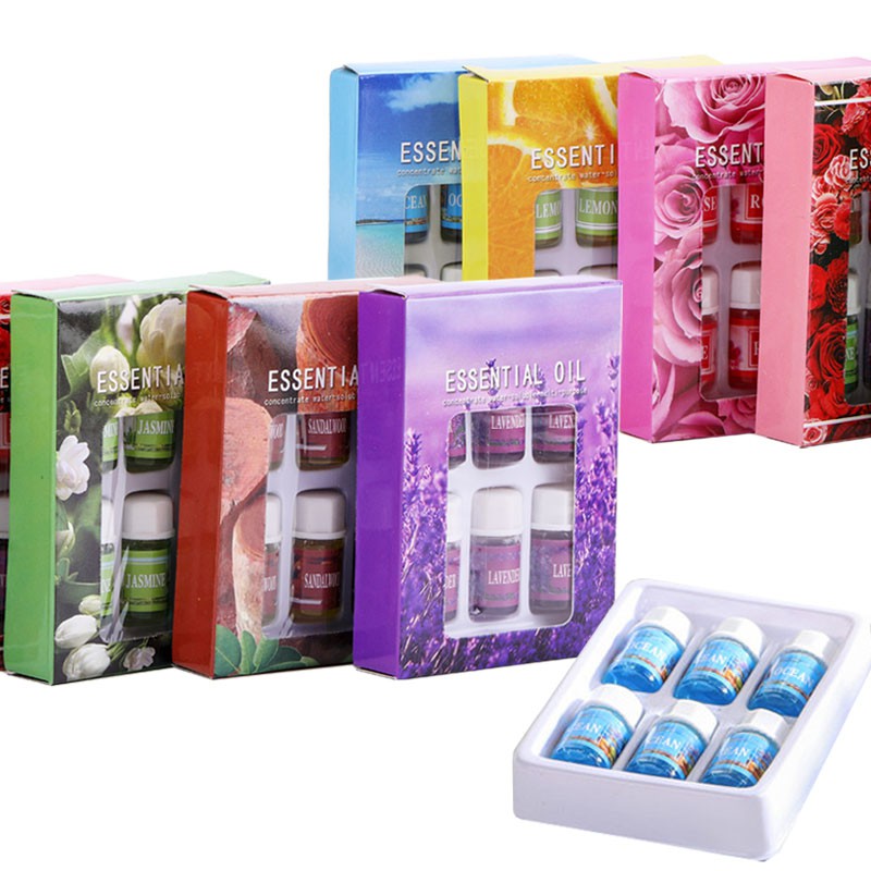 (Hàng Mới Về) Set 6 Lọ Tinh Dầu Làm Ẩm Không Khí 3ml | BigBuy360 - bigbuy360.vn