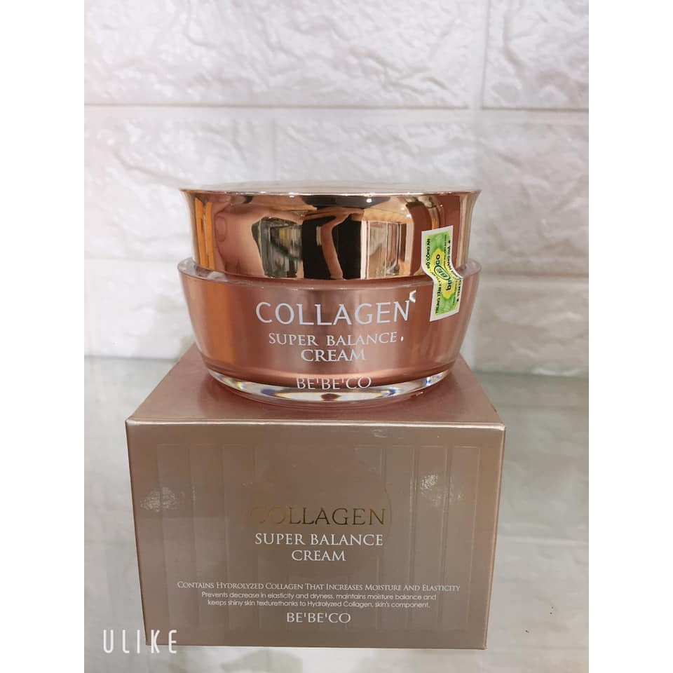 [Hàng Chính Hãng] Kem chống lão hóa BEBECO Collagen Super Balance Cream