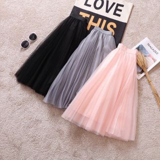 Chân Váy Lưới Midi Công Chúa