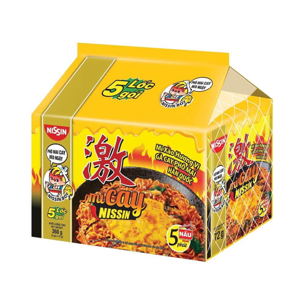 Mì Xào Nissin Lốc 5 Gói