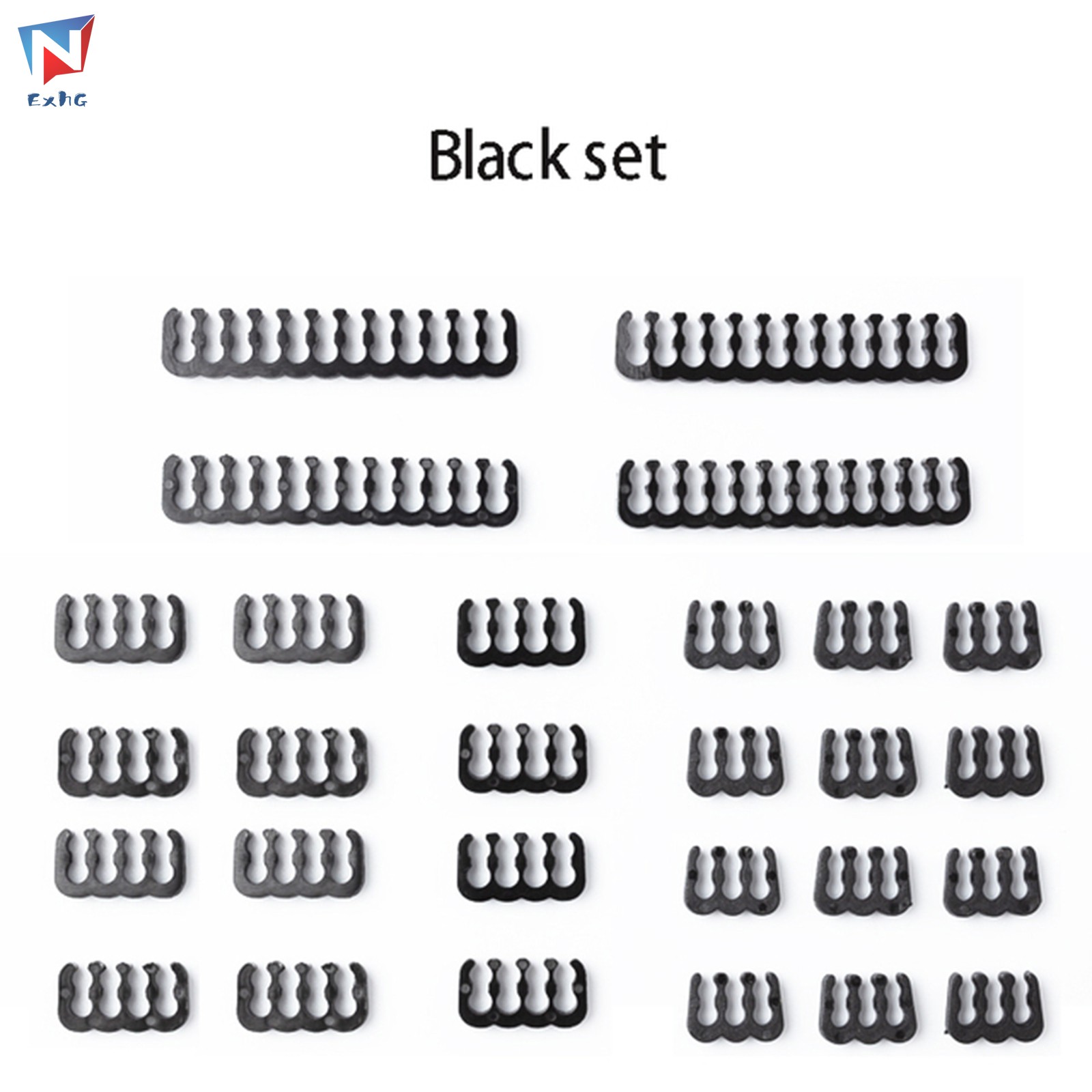 Bộ Phụ Kiện Kẹp Dây Cáp / Thẻ Đồ Họa Bằng Acrylic Tiện Dụng | BigBuy360 - bigbuy360.vn