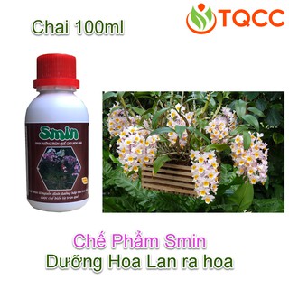Chế phẩm sinh học Smin dưỡng bông dưỡng cây cho hoa lan ra hoa chai 100ml