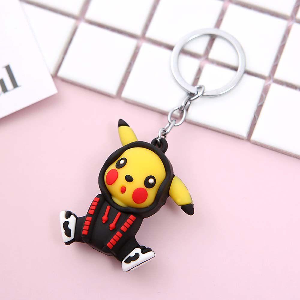 Móc Khóa Bằng PVC Hình Pikachu Đáng Yêu
