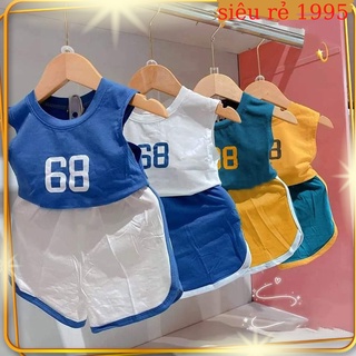 Bộ quần áo ba lỗ số 68 cho bé