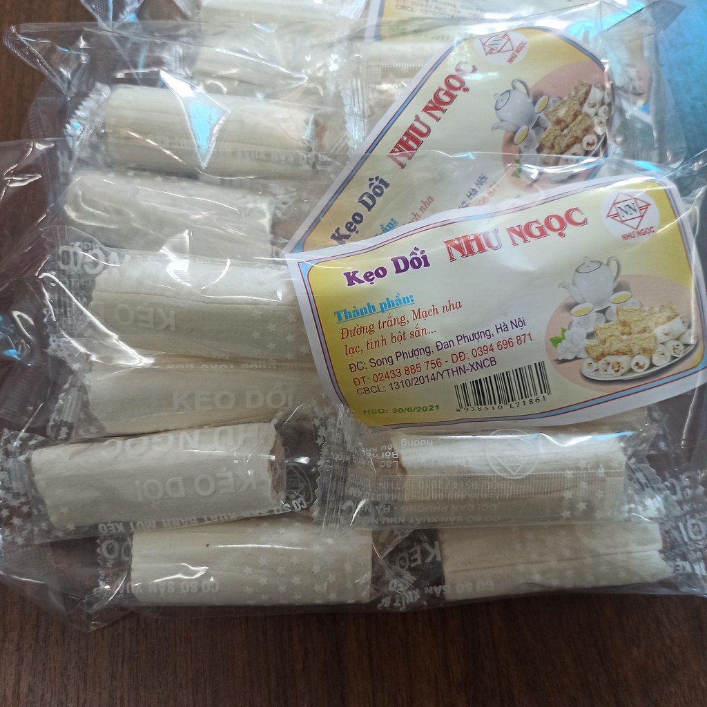 3 gói kẹo dồi 160gr - Kẹo dồi tuổi thơ chính hãng