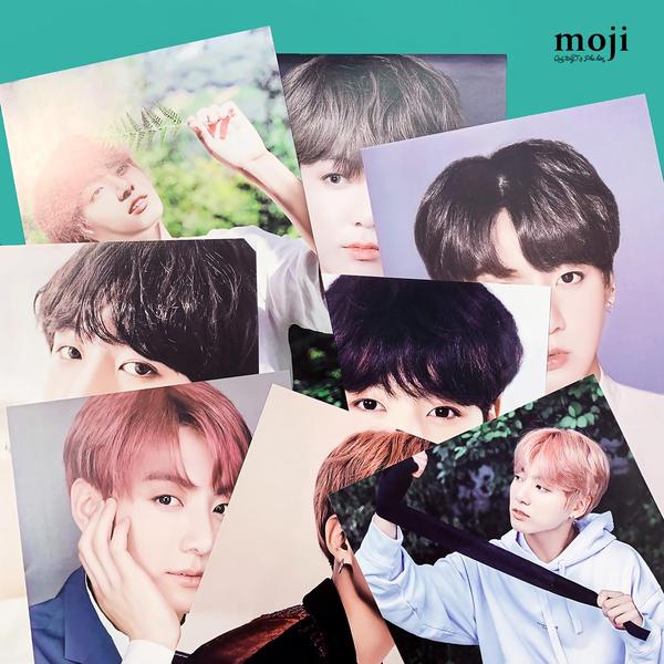 SET 8 Poster BTS, JUNGKOOK, V, JIMIN, SUGA, JIN, JHOPE, RAPMON - Có in theo yêu cầu
