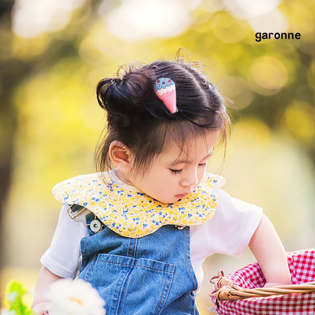 Kẹp Tóc Hình Cây Kem Đáng Yêu Cho Bé Gái