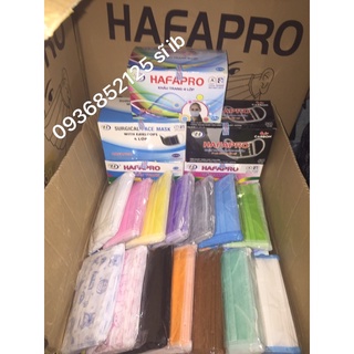 Khẩu trang y tế 4 lớp HAFAPRO. Sĩ buôn từ 10 hộp.
