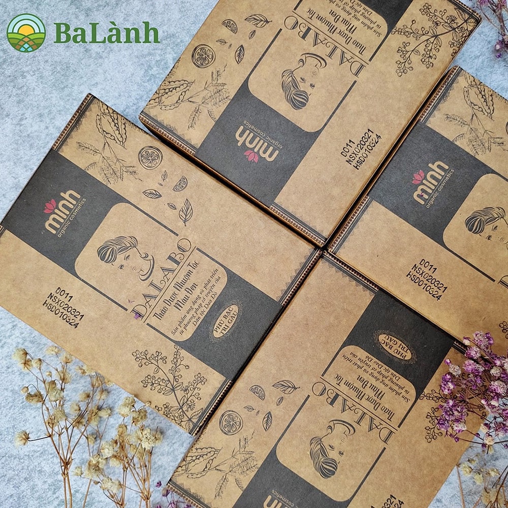 [BALANHOFFICIAL] Bột Lá Nhuộm Tóc Dalabo