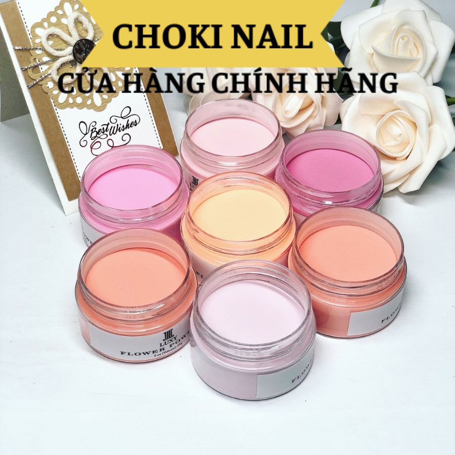 Bột Nail Đắp Hoa 4in1, Bột Đắp Móng 25g Hàng Chuẩn Nhãn Hiệu LUXY