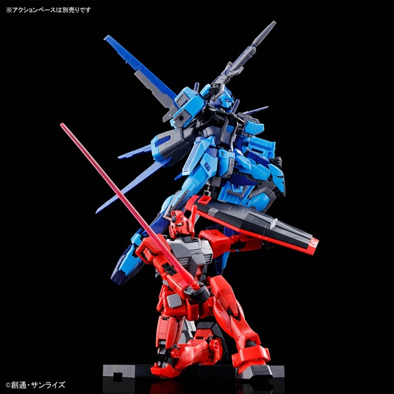 Mô hình lắp ráp Gunpla RG 1/144 RX-78-2 Gundam and Aile Strike Gundam Set  [Gundam World Contrast Color] Gundam Bandai J