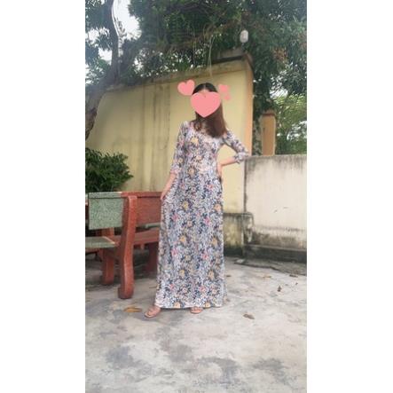 Áo dài truyền thống lụa Hà Cúc