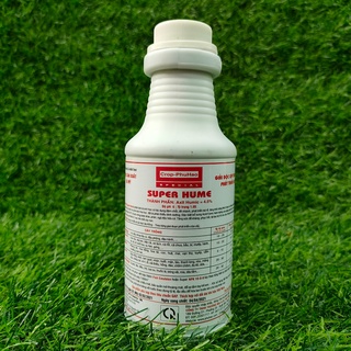 Phân bón lá sinh học humic SUPER HUME nguyện liệu nhập Mỹ cải tạo đất, phát triển rễ chai 250ml