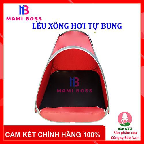 LỀU XÔNG HƠI TỰ BUNG KHUNG THÉP DẺO MAMI BOSS - MÀU NGẪU NHIÊN