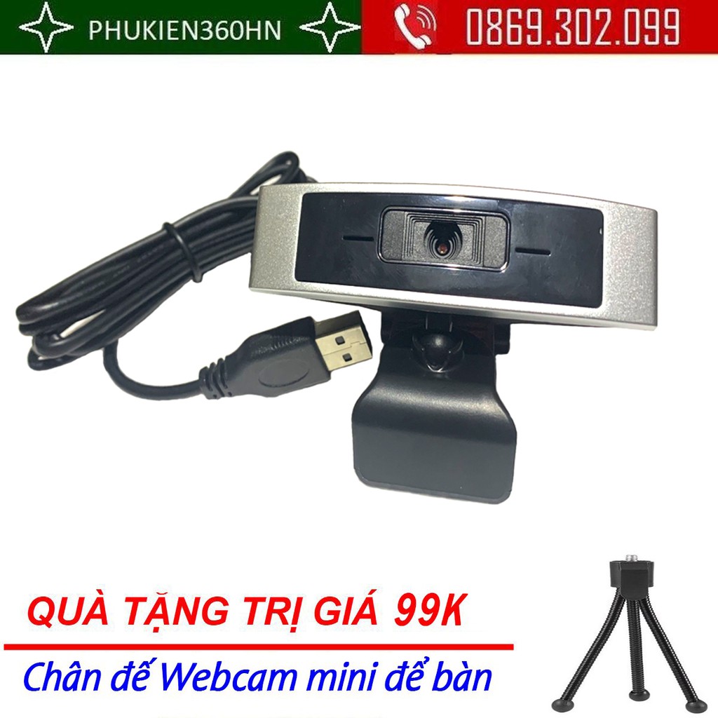 (QUÀ TẶNG 99K) Webcam cho máy tính CM330G