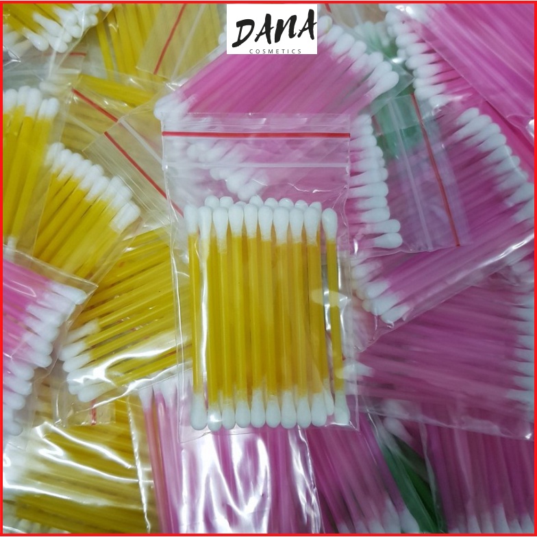 Bông ngoáy tai gỗ tăm bông nhỏ gọn tiện lợi vệ sinh tai dễ dàng DANA