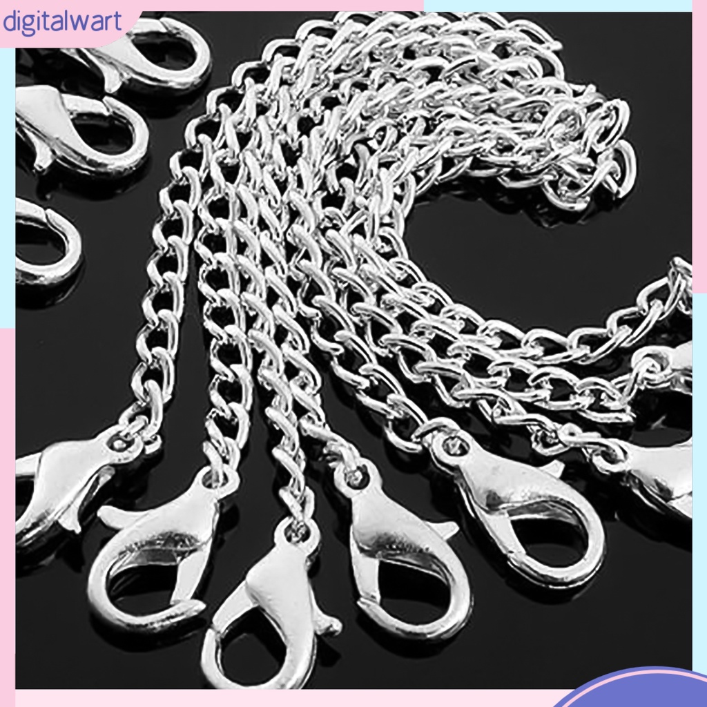 Set 20 Dây Kim Loại Mạ Bạc Dùng Làm Đồ Trang Sức Thủ Công