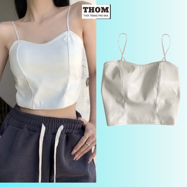 Áo Hai Dây Da Thời Trang THOM Cao Cấp | BigBuy360 - bigbuy360.vn