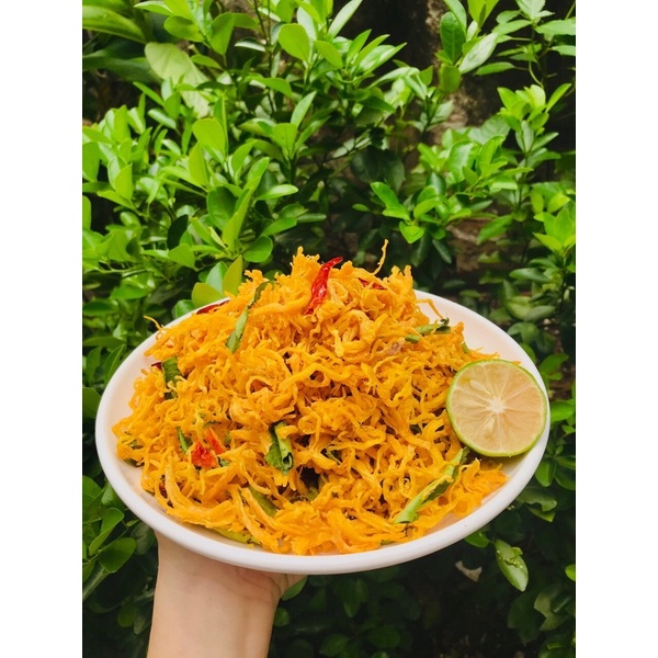 Combo 2kg khô gà lá chanh đóng gói 500g loại ngon