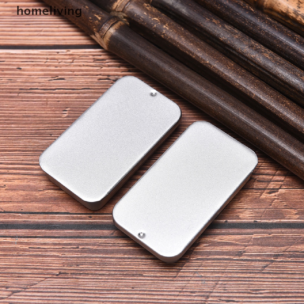 Hộp Sắt Đựng Thuốc / Trang Sức Có Nắp Trượt Tiện Dụng