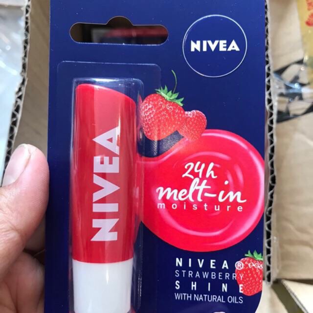 Son dưỡng ẩm môi (có màu) Nivea