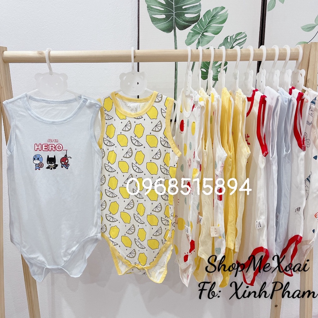 BODYSUIT CARTER SIZE 4y ,BODYCHIP CỘC TAY MIX HÃNG CHO BÉ 15-17kg