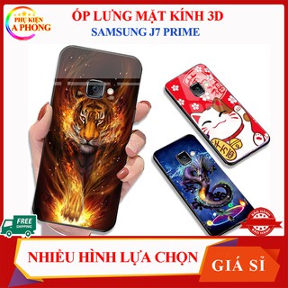 Ốp lưng samsung J7 Prime mặt kính cao cấp - Ốp lưng kính J7 PRIME in hình 3D - Phukienaphong