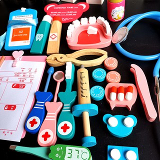 Đồ Chơi Bác Sĩ Bằng Gỗ Cho Bé
