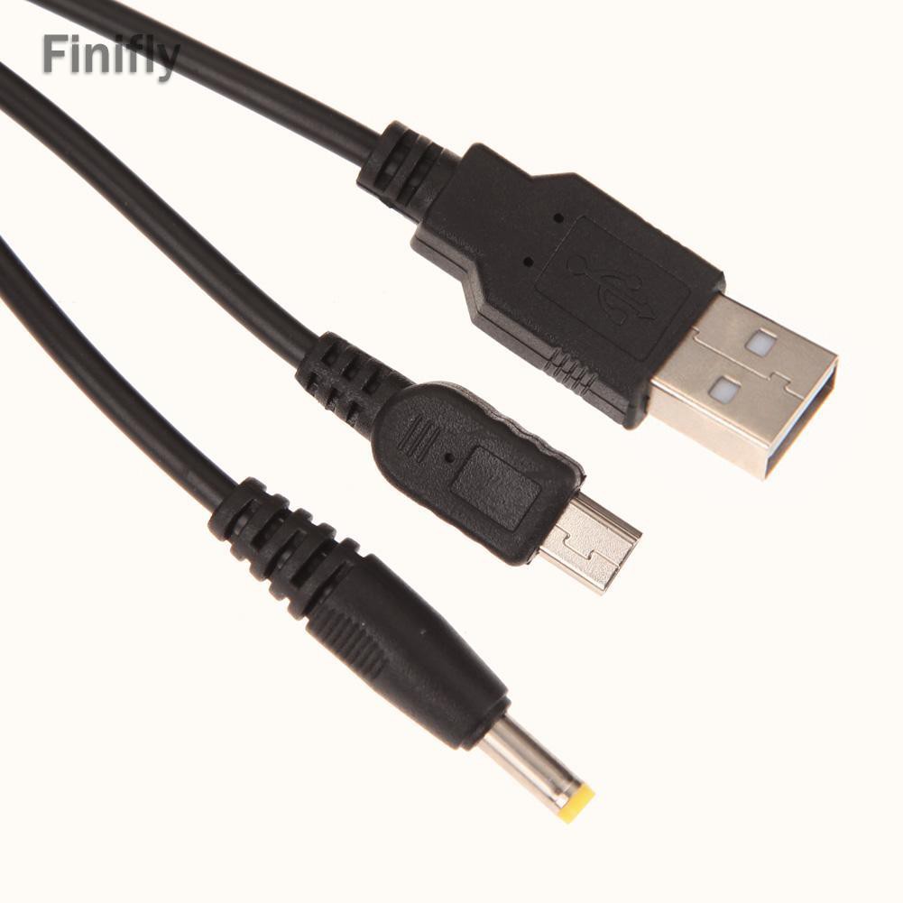 Dây Cáp Sạc Dữ Liệu Usb 2 Trong 1 Finifly 1.2m Cho Sony Psp