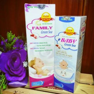 Sữa Tắm thảo dược Family Green Sea - Nước Tắm thảo dược Baby Green Sea